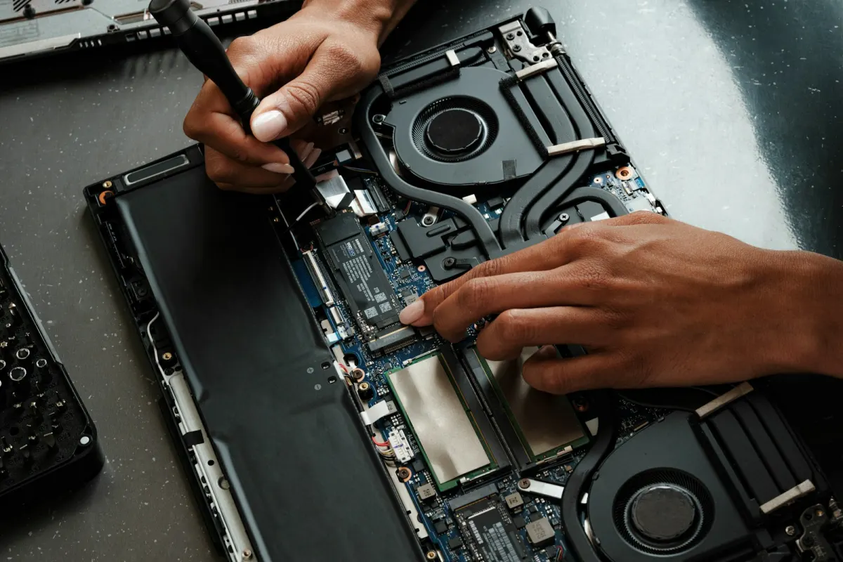 Manutenção de Notebooks