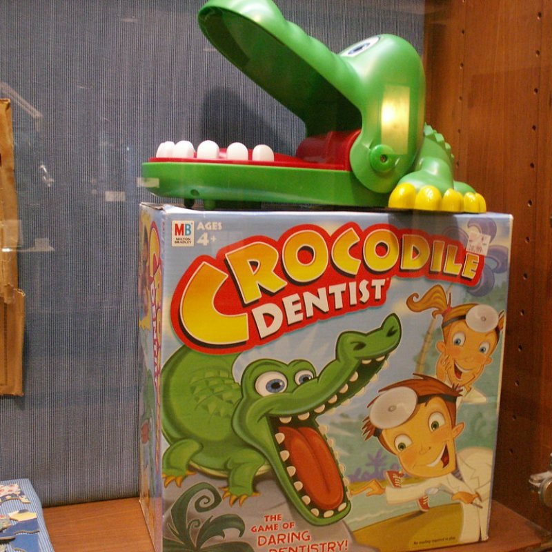 BRINQUEDO JOGO MORDE DEDO DINOSSAURO - NFe 6980 Cabral