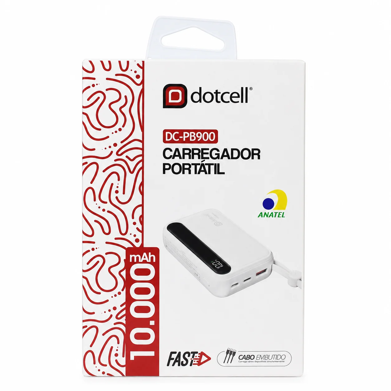 CARREGADOR PORTATIL POWERBANK