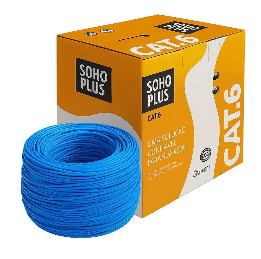 CABO REDE CAT6 por Metro