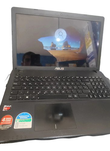 Notebook Asus X550ea Usado Sem Bateria, Reformado