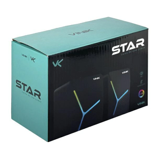 CAIXA DE SOM GAMER VINIK - NFe 801438 Oderco