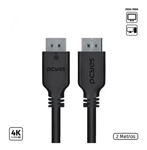 CABO DISPLAYPORT 2.1 PCYES - 2 METROS