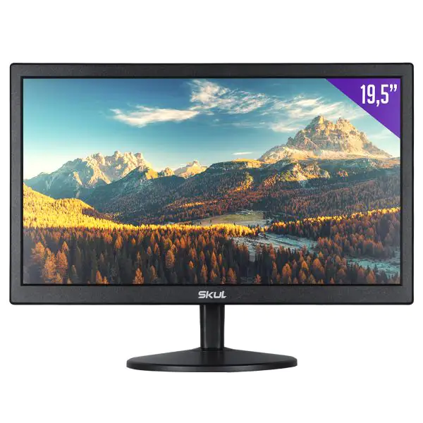 MONITOR SKUL 19,5 OFFICE LED 5MS 75 HZ HDMI VGA - SM1955MS75Y