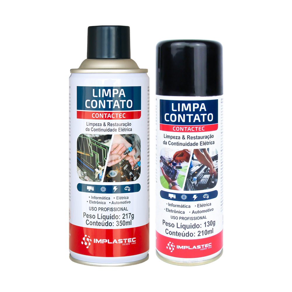 CONTACTEC - LIMPADOR DE CONTATO 130G - CX 12 PCS