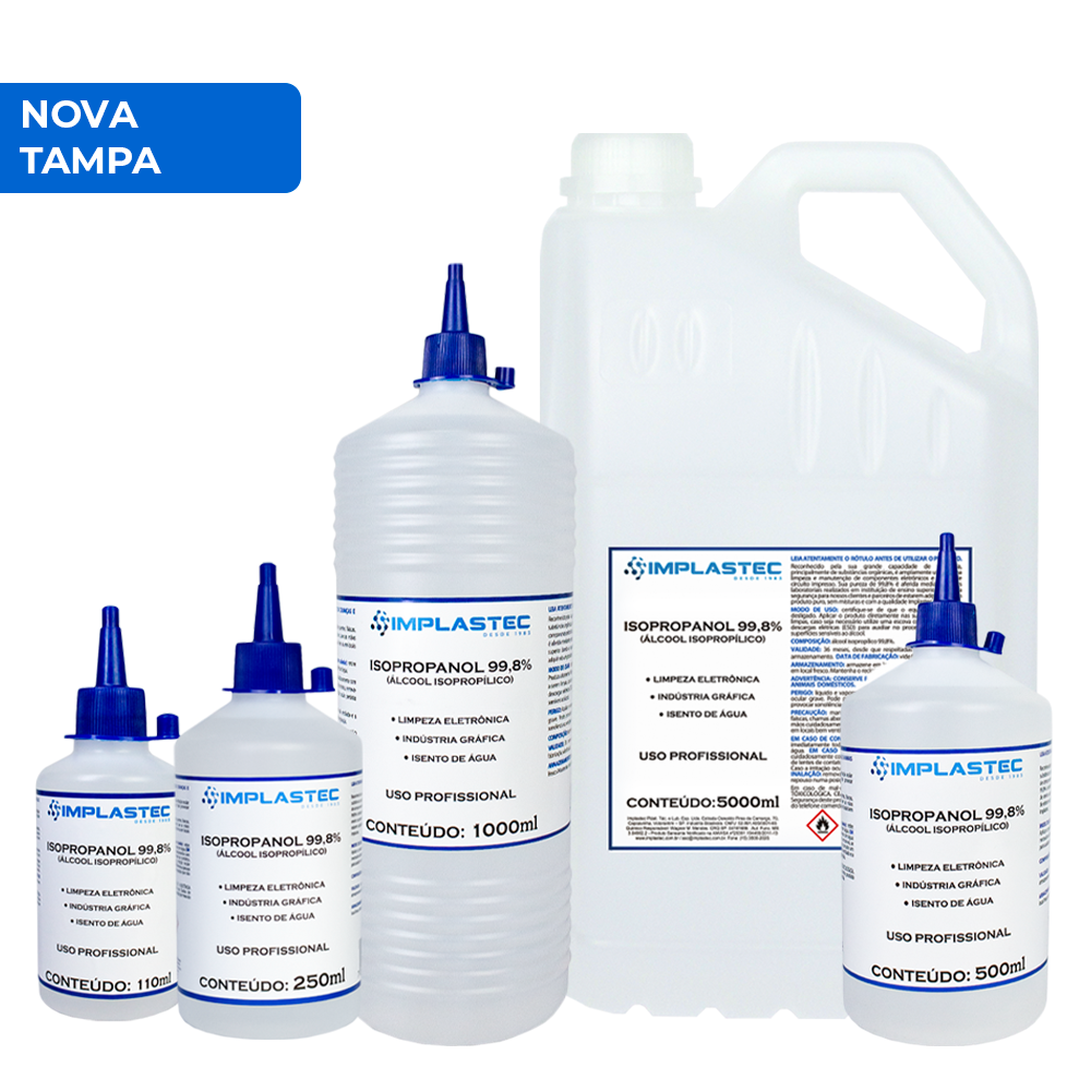 ISOPROPANOL 99,8 110ML - CX 30 PCS