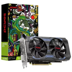 PLACA DE VÍDEO GPU GTX 1660 SUPER GDDR6 6GB 192 BITS FULL SIZE DUAL FAN - PA1660S6GR6DF