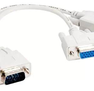 Cabo VGA Y DUPLICADOR DIVISOR 1 VGA para 2 VGA