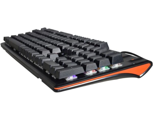 TECLADO USB GAMER MECANICO ILUMINACAO LED - Imagem 3
