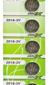 BATERIA TIPO BOTAO MOD. FX.CR.2016 FLEX UNIDADE