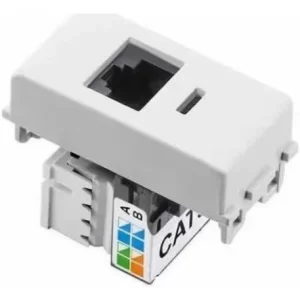 MODULO TOMADA REDE RJ45 PARA ELETRODUTO PVC TRAMONTINA