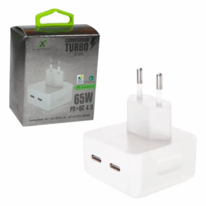 CARREGADOR TOMADA CELULAR SEM CABO C/2 USB-C MARCA:X-CELL MOD. XC-UR45