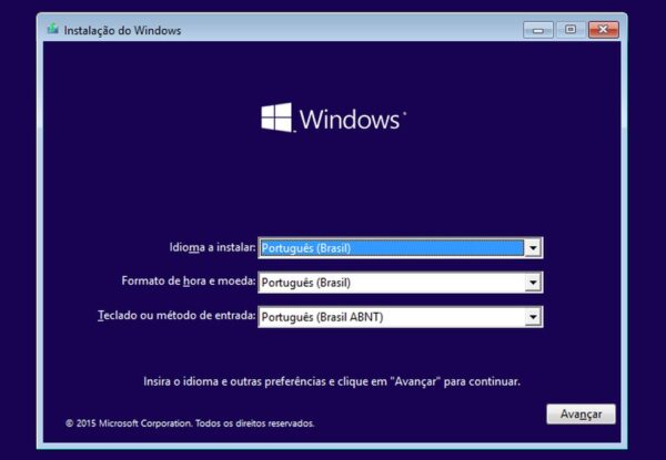 Instalação de Sistema Operacional Formatação com Backup