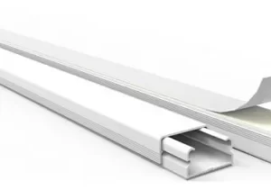 Canaleta Pial 20x12mm - 2 Mt -sem Divisoria E 17,00 Com Dupla Face