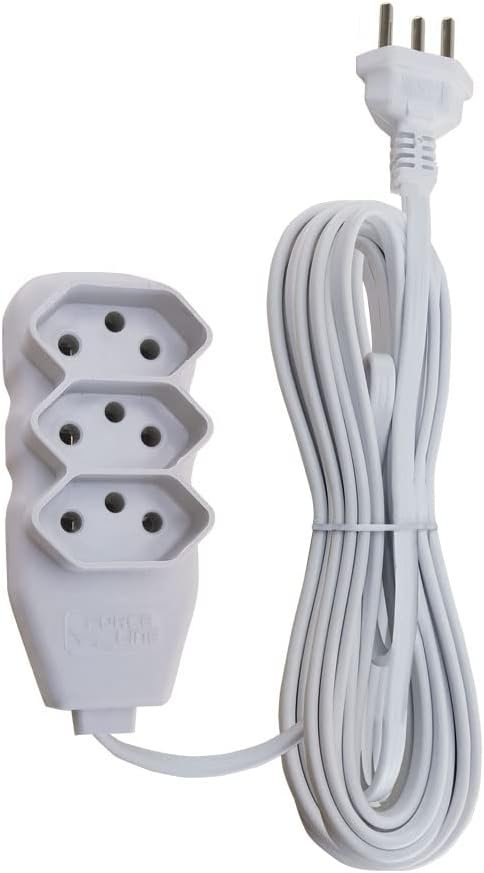 EXTENSAO 3 ENT TRIPOLAR 3MT BR-180200250