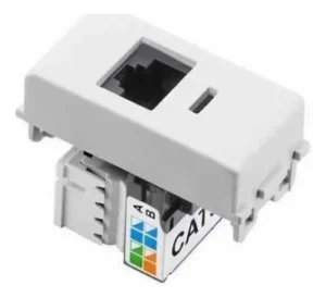 MODULO TOMADA REDE RJ45 PARA ELETRODUTO PVC TRAMONTINA