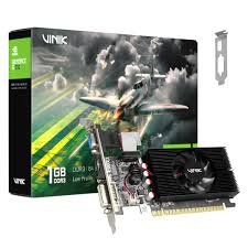 GPU NVIDIA GEFORCE G 210 1GB DDR3 64 BIT VINIK LOW PROFILE SINGLE FAN GPUVK2101GBLP0H2