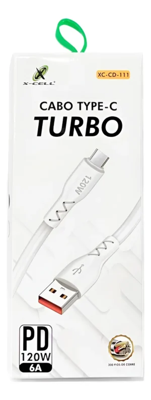 CABO TURBO , 120W 6A MARCA: X-CELL MOD. XC-CD-141