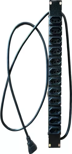 Calha Regua 12 Tomadas P/ Rack - Epr 212+ - Sts