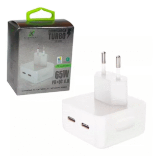 CARREGADOR TOMADA CELULAR SEM CABO C/2 USB-C MARCA:X-CELL MOD. XC-UR45