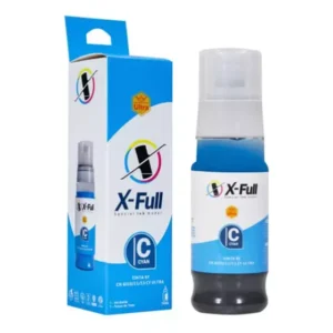 Tinta X-Full Para Epson Eco Tank L3108L6198/ET2700ET7750/EW-M571EW-M970, 70ml, Corante Cyan, Ultra - 504/544 CY