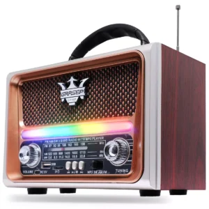 CAIXA DE SOM RADIO E BLUETOOTH