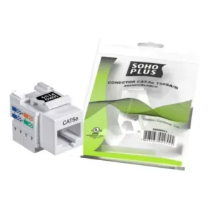 conector femea sohoplus cat .5e keystone br