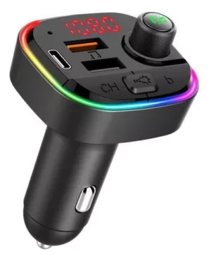 Adaptador, Tocador Som Bluetooth para Rádio FM usando Cachimbo do Carro Cartão SD e Pendrive