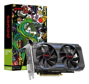 PLACA DE VÍDEO GPU GTX 1660 SUPER GDDR6 6GB 192 BITS FULL SIZE DUAL FAN - PA1660S6GR6DF