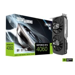 Placa de Vídeo Zotac Gaming Geforce Rtx 4060 8Gb Twin Edge Oc - Zt-D40600H-10M