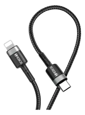 CABO DE DADOS CELULAR USB C PARA LIGTH IPHONE 1M