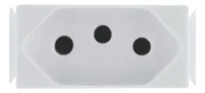 MODULO TOMADA ENERGIA 10A PARA ELETRODUTO PVC TRAMONTINA