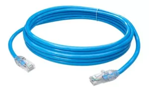 Patch Cord U/utp Sohoplus Cat.5e Cmx T568a/b 5m Azul Claro