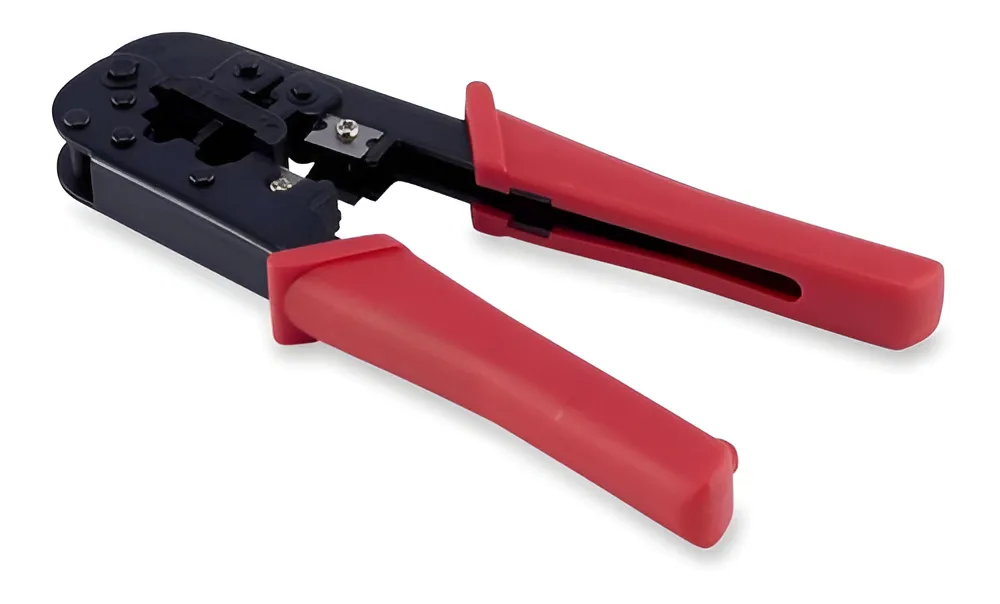 ALICATE P/ CRIMPAGEM CONEC RJ11 E RJ45