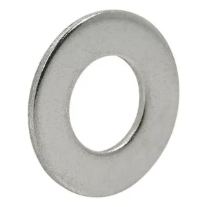 Arruela Lisa M5 Zincada Branco C/ 100