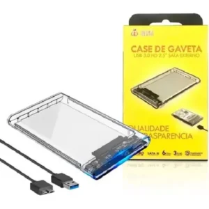 ADAPTADOR DE HD PARA USB CASE HD EXTERNO NOTEBOOK NFe 181537 GPJ