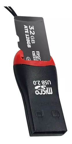 Leitor de cartão MicroSD para USB  NFe 748081 Oderco